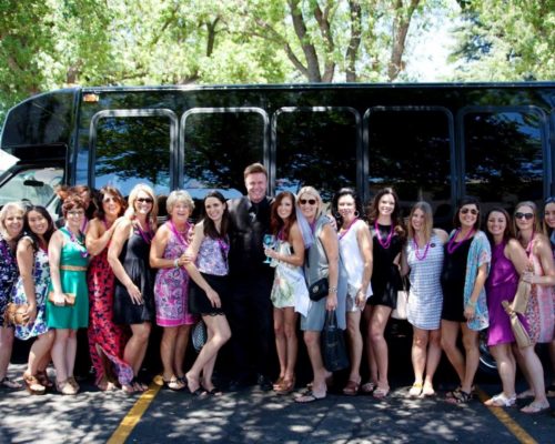 Bachelorette Party in Party Bus